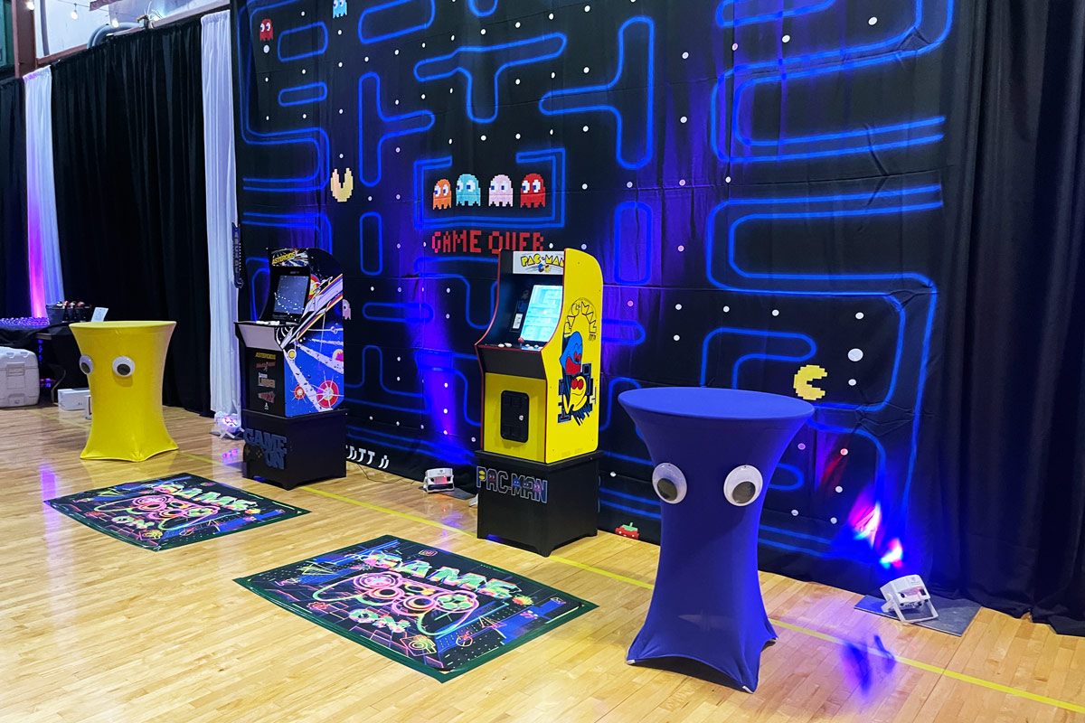 arcade game rental Pac-Man